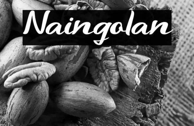 Naingolan Font examples