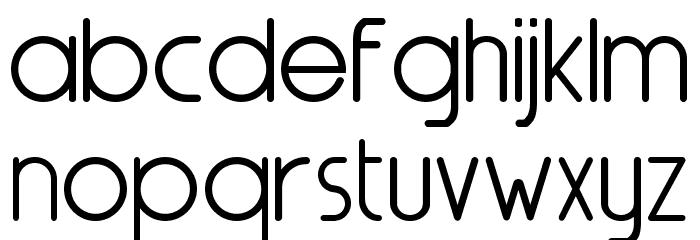 Nairi Amber Demo Sanserif Font LOWERCASE