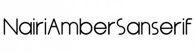 Nairi Amber Sanserif  Frei Schriftart Herunterladen