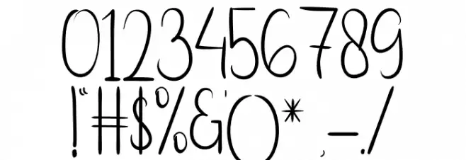 Nairi Amber Font OTHER CHARS