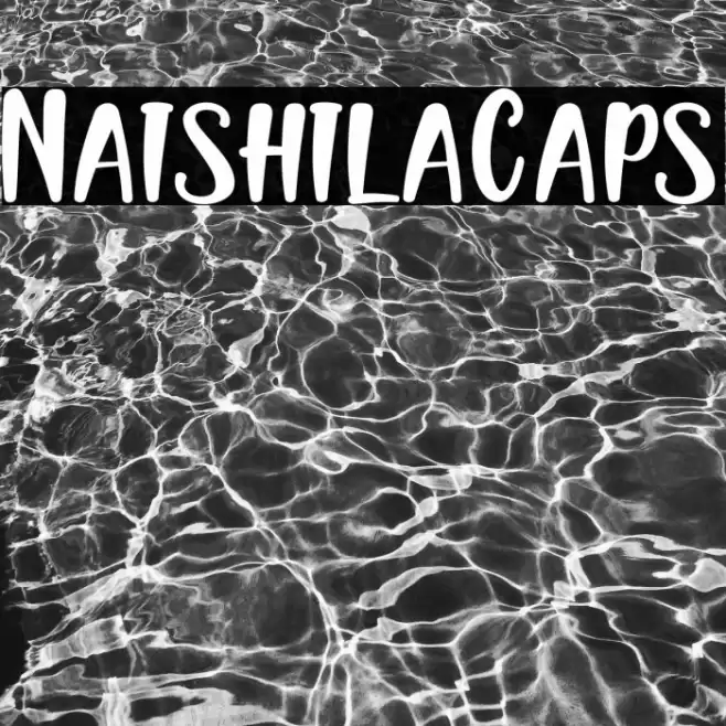 NaishilaCaps Font examples