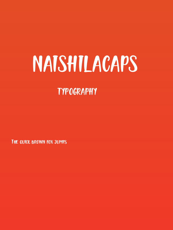 NaishilaCaps Poster