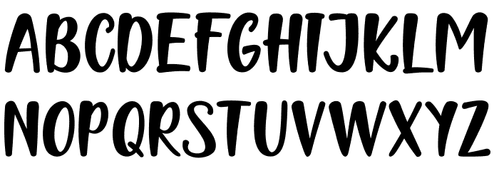 NaishilaCaps Font LOWERCASE