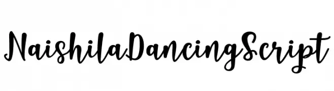 NaishilaDancingScript  Fuentes Gratis Descargar