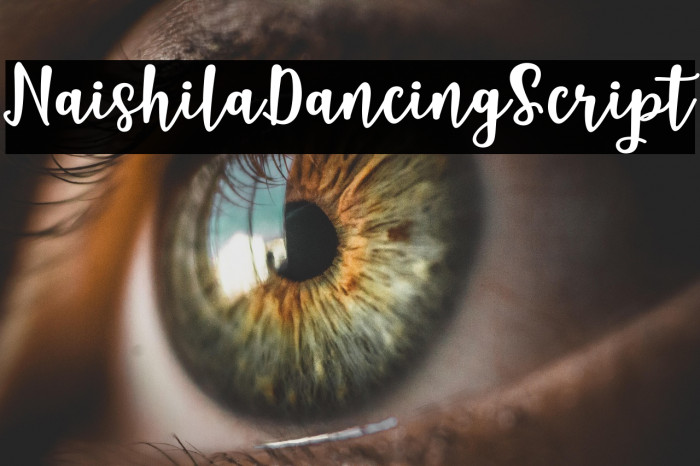 NaishilaDancingScript Example 1