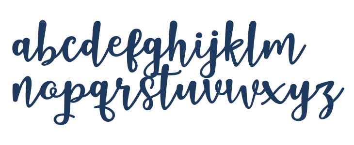 NaishilaDancingScript Lowercase