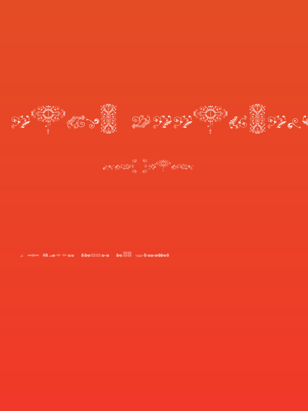 Naive Ornaments Free Poster