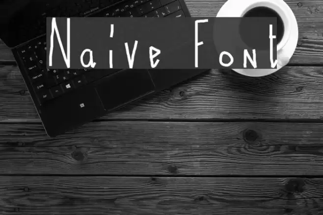 Naive Font examples