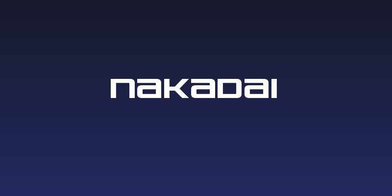 Nakadai Social Header