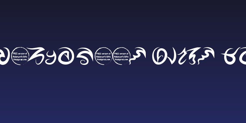 Nakaryon's Gifts Bold Social Header