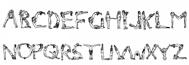 NakedChicks Caratteri MINUSCOLO