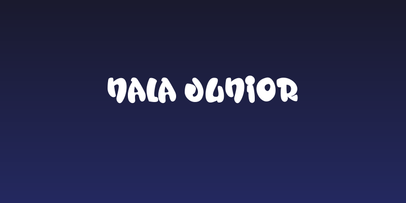 Nala Junior Social Header