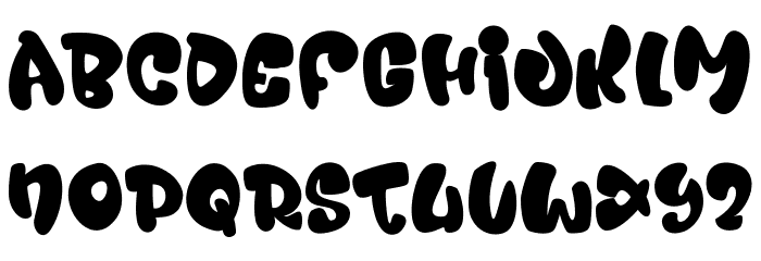 Nala Junior Font LOWERCASE