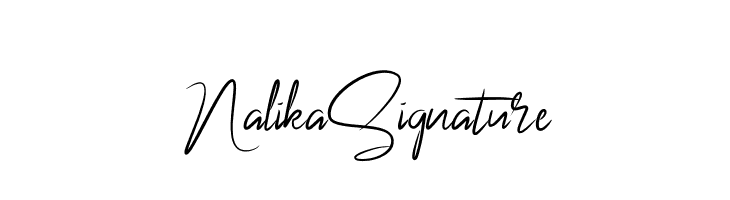 NalikaSignature Font
