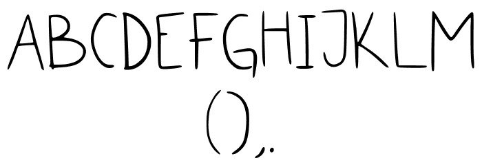 Nam Nam Basichand Regular Font OTHER CHARS