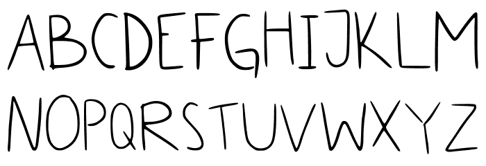 Nam Nam Basichand Regular Font UPPERCASE