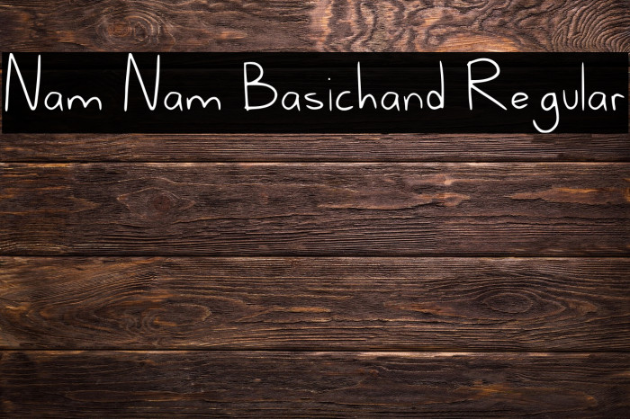 Nam Nam Basichand Regular Example 3