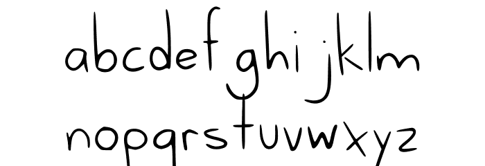 Nam Nam Basichand Regular Font LOWERCASE