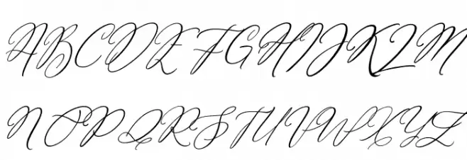 Namalika PERSONAL USE ONLY Regular Schriftart Groß