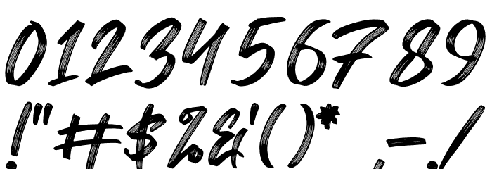 Namashte Font OTHER CHARS