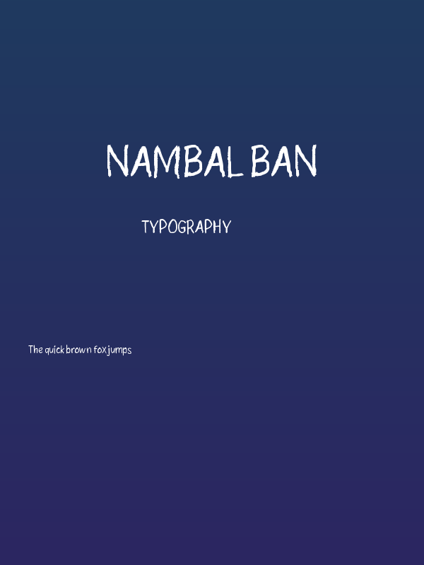 Nambal Ban Poster