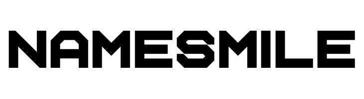 Name Smile Font