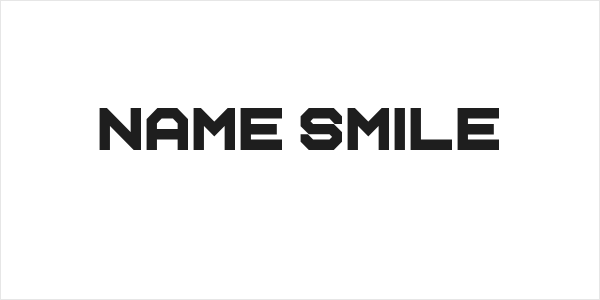 Name Smile Logo