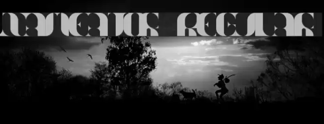 Nameator Regular Font examples