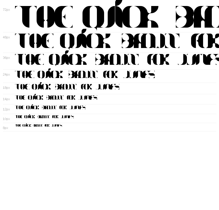 Nameator Regular Waterfall