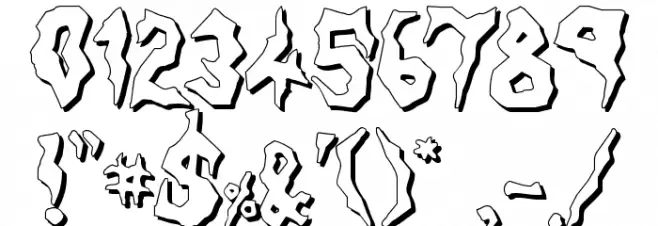 Nameless Harbor Font OTHER CHARS