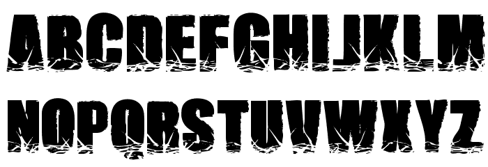 Names Brutas Font LOWERCASE