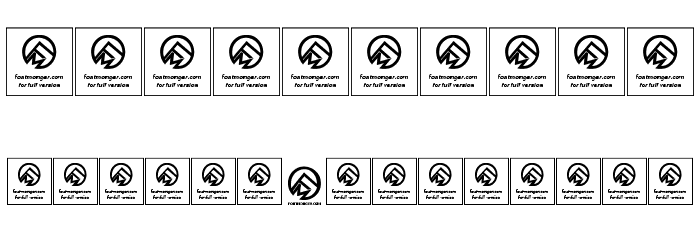 NamesBrutas Font OTHER CHARS