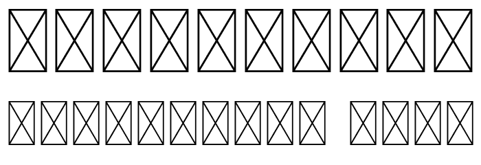 Namgo Font OTHER CHARS