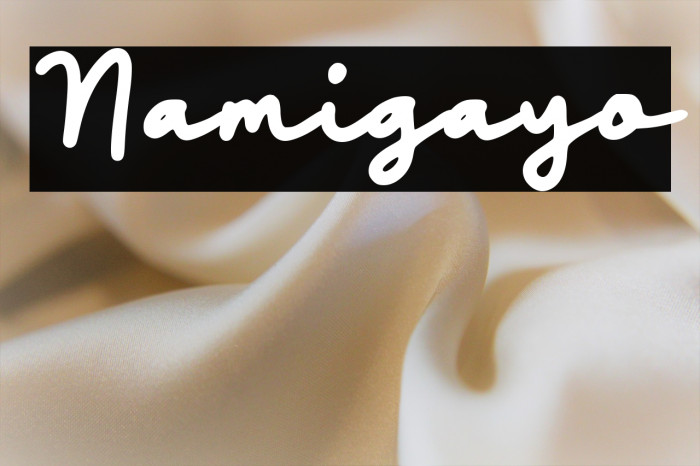 Namigayo Example 3
