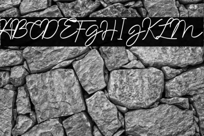 Namina Sucilia Font examples