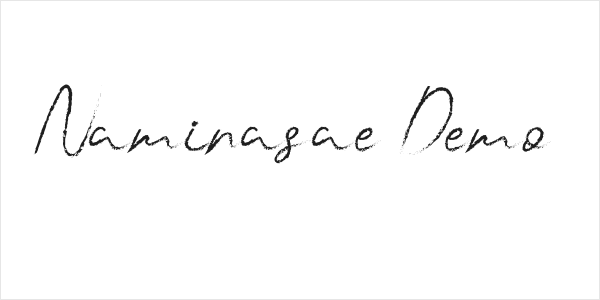 Naminasae Demo Logo