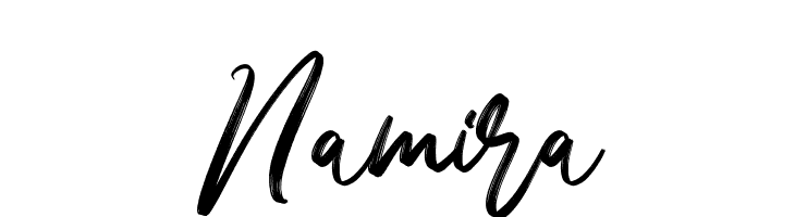 Namira  免费字体下载