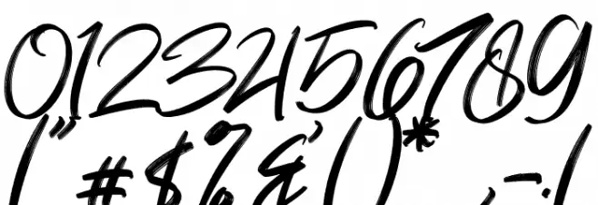 Namira Font OTHER CHARS