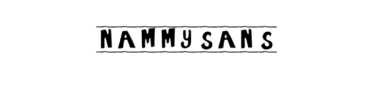 NammySans  baixar fontes gratis