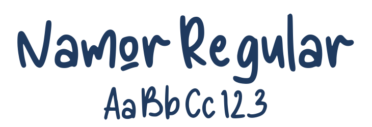 Namor Regular Font Preview
