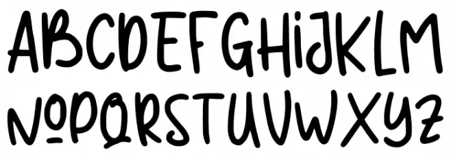 Namor Regular Font Litere mari