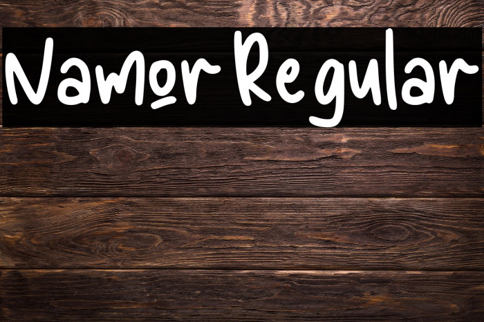 Namor Regular Example 2