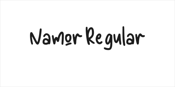 Namor Regular Logo