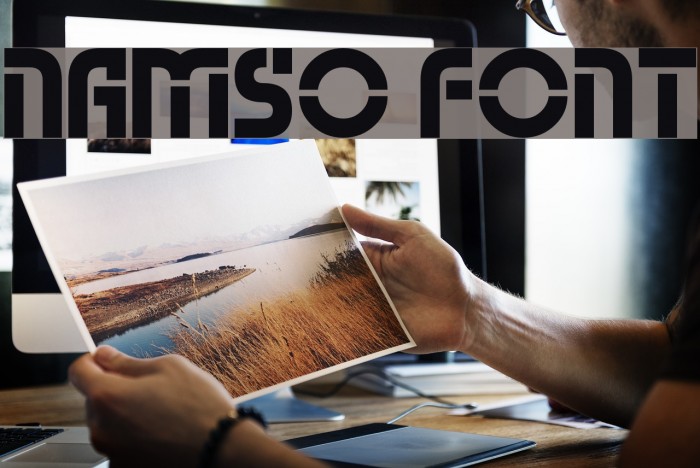 Namso Font examples