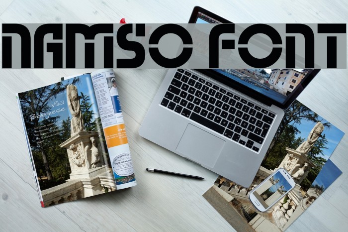 Namso Font examples