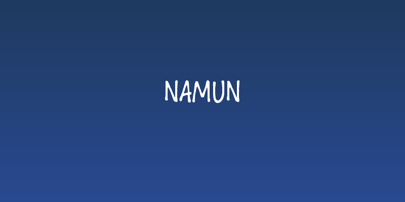 Namun Social Header