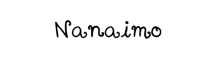 Nanaimo Font