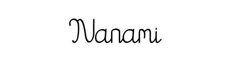 Nanami  Free Fonts Download
