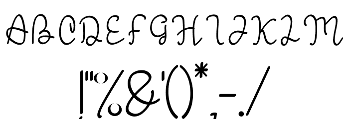 Nanami Font OTHER CHARS