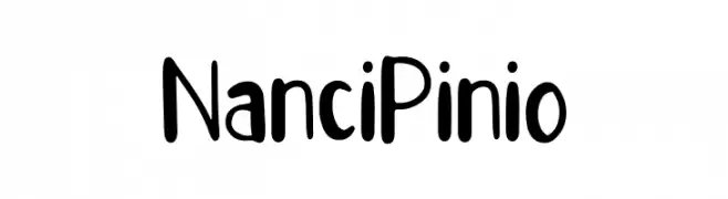 Nanci Pinio  font caratteri gratis